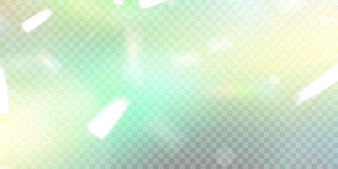 Wall Mural - colourful vector lens, crystal rainbow light and flare transparent effects.overlay for backgrounds.t