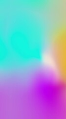 Wall Mural - clean colorful abstract blurred looping background