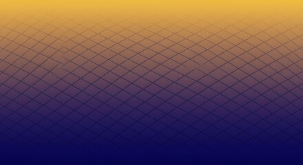 Wall Mural - Abstract Gold and Blue Gradient Grid Background