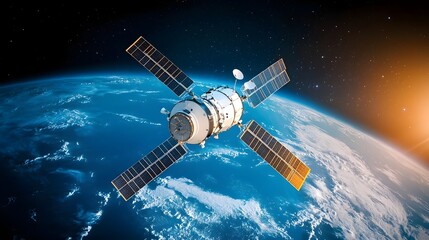 Poster - Classified Space Station Orbiting the Earth Hidden from Public Knowledge and View Classified Spacecraft Orbiting the Atmosphere in Secrecy Covert Space and Technology