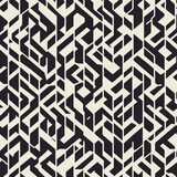 seamless pattern. Modern stylish abstract texture. Repeating geometric shapes from striped elements