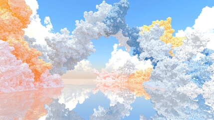 Poster - Captivating Display of Cellular Growth in Nursery with Vibrant Colors
