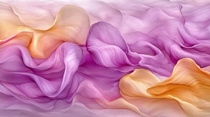 Poster - Dynamic Abstracts Showcasing the Evolution of Colorful Fluid Shapes