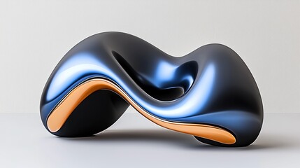 Poster - Abstract Fluid Visuals Representing Enzyme Functions in Modern Design