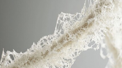 Poster - Luscious Visuals of Fungal Mycelium in an Artistic Composition