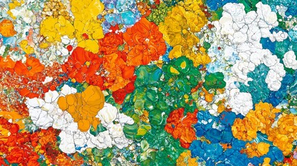 Poster - Stylized Multidimensional Views of Gene Cluster Representation in Colors