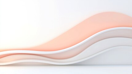 Poster - Minimalist 3D Vector Design, featuring a clean and simple background with ample free space, emphasizing clarity and elegance in a contemporary aesthetic.