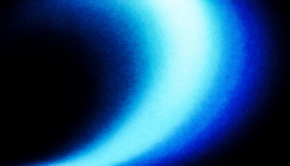 Poster - abstract white blue black shape grainy noise background