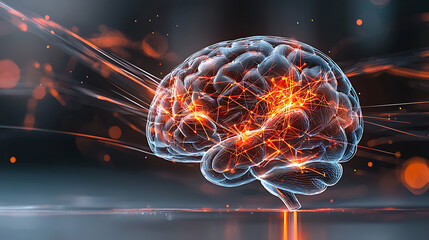 Poster - Neuroscience breakthroughs exploring the brain's complexities in a digital world