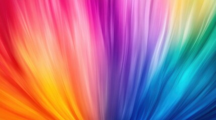 Poster - A vibrant gradient of colors flows seamlessly from warm to cool tones, creating a dynamic and energetic visual effect.