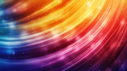 Poster - A vibrant swirl of colors blending seamlessly, creating a dynamic and energetic visual effect.