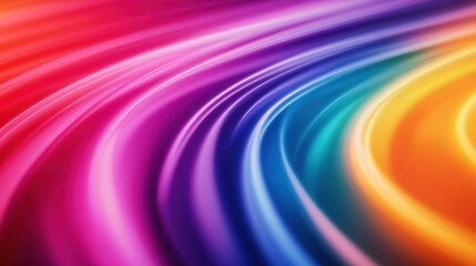 Poster - A vibrant, swirling pattern of colors creates a dynamic and visually striking abstract background.