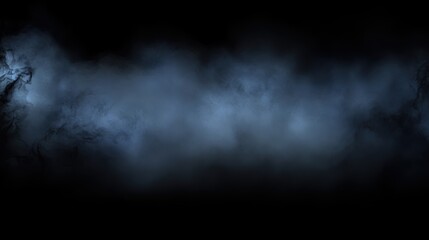 Aufkleber - A dark, ethereal background featuring swirling mist and smoke, creating a mysterious and atmospheric effect.