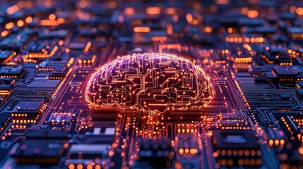Poster - Artificial Intelligence Brain Design with Circuitry and Technology Elements