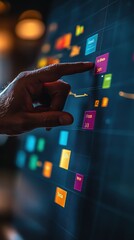 Poster - Executive Hand Motions for Data Rearrangement on Digital Interface