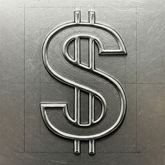 Sticker - us dollar sign