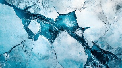 Poster - Abstract blue and white fluid patterns, swirling colors merging in dynamic movement, perfect for backgrounds or artistic projects.