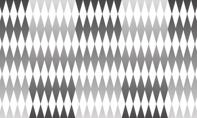 Poster - abstract simple gradient rhombus line pattern can be used background.