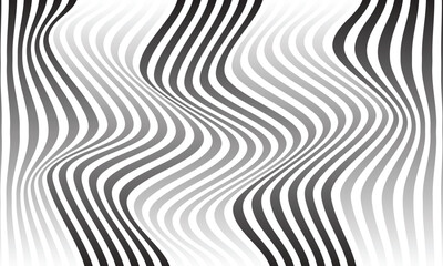 Poster - abstract simple gradient oblique line wave pattern can be used background.