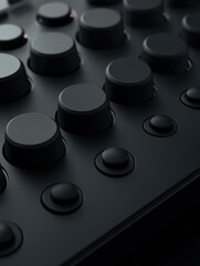 Poster - Modern control panel. AI.