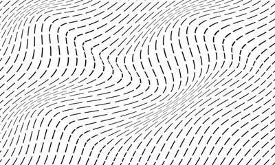 Aufkleber - abstract simple diagonal small line wave pattern art can be used background.