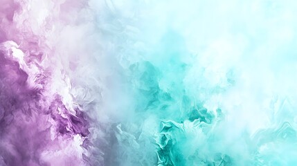 Poster - Captivating ethereal smoke swirls in a vibrant dreamlike digital artwork that creates a mesmerizing otherworldly atmosphere  The fluid