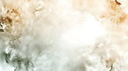 Poster - Ethereal hazy mist obscuring the landscape in a peaceful tranquil scene  The soft diffused lighting and blurred edges create a dreamlike ambiguous atmosphere