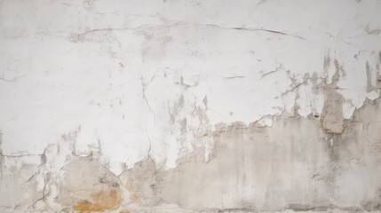 Poster - Detailed Texture of an Aged Concrete Wall with Cracks, Peeling Paint, and Unique Color Variations Ideal for Backgrounds and Artistic Projects