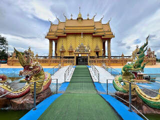 Wat Tha Makok is the most famous landmark in Klaeng District, Rayong, Thailand  