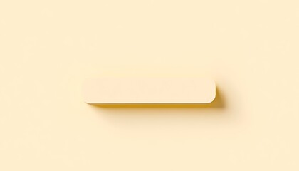 Bold minimalist logo with a single straight line and a soft yellow background crisp and modern look