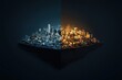 © Nathaphong - Economic growth and inequality in urban prosperity cityscape image
