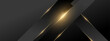 © King - black and gold gradient geometric background in dark elegant color tones with a dynamic abstract composition of overlapping shapes, ideal for business presentation, website design