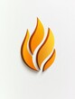 © Kosvintseva - Fire flame logo modern flames logotype symbol icon design isolated on white background