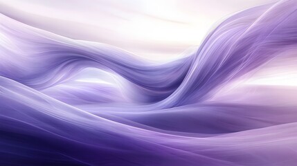 Aufkleber - Abstract background with smooth lines and waves in soft purples and ethereal universe styles blend