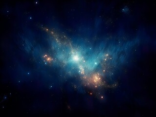 Wall Mural - galaxy and universe light. galaxies sky in space planets and stars beauty of space exploration