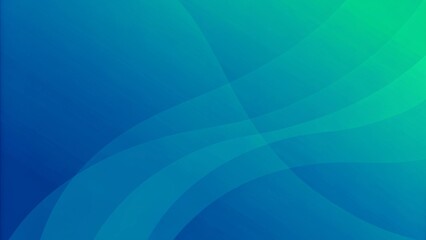 Poster - Abstract gradient blue green liquid background. Fluid shapes composition with smooth motion, organic flow, soft texture, vibrant colors, and dynamic abstract elements for modern design visuals.