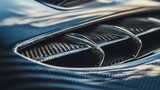 Carbon Fiber Car Air Vent Detail