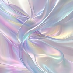 Wall Mural - abstract pastel fluid background with smooth swirling patterns in soft colors and zen-inspired desig
