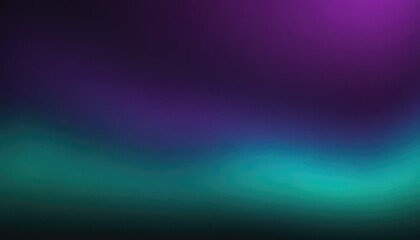 Poster - A black background with a blue and purple wave design.
6