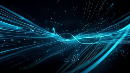 Poster - usiness technology art abstract creative photosynthetic efficiency visual kv design