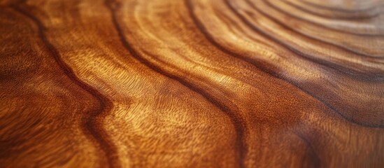 Poster - Textured brown wooden table surface with natural wood grain patterns ideal for backgrounds and design projects.