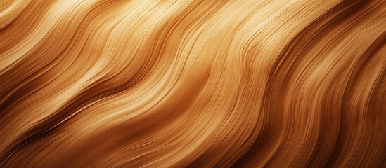 Poster - Wavy brown wood texture background ideal for natural and rustic design elements