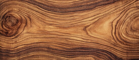 Poster - Wood grain texture background showcasing rich brown hues and intricate patterns ideal for interior design and rustic themes