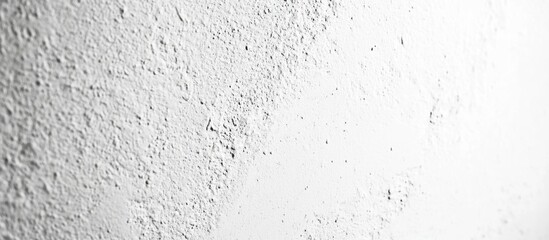 Poster - Textured white wall with a weathered appearance showcasing dirt and imperfections for a rustic or vintage background scene.