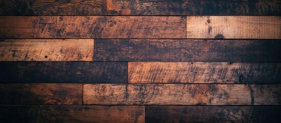 Poster - Textured Wooden Background With Rich Natural Tones Ideal For Rustic And Nature Inspired Designs And Backgrounds