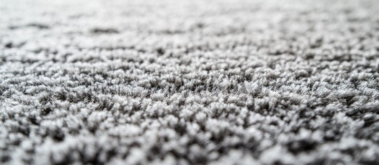 Poster - Close up gray carpet texture perfect for backgrounds and design elements in interior decor and textile applications.