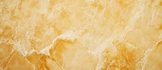 Poster - Elegant close-up of natural marble texture showcasing soft patterns and warm golden hues for interior design and architectural projects.
