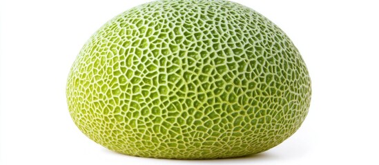 Poster - Breadfruit with textured exterior isolated on a clean white background showcasing its distinctive features for culinary and agricultural use.