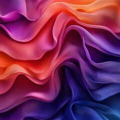 Wall Mural - Colorful background with various gradient textures featuring a zen papaya color scheme and multiple hues