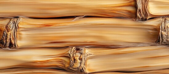 Poster - Bamboo texture close up background with detailed clipping path for design and decor applications
